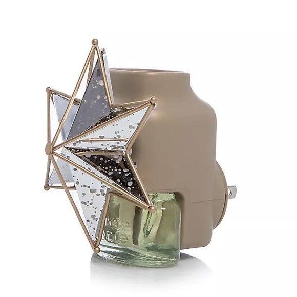 4 Pc Yankee Candle ScentPlug Dimensional Star Light-Up Fragrance Diffuser - Picture 5 of 8